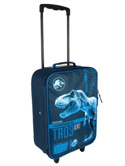 Trolley "Jurassic World" in Blau - (B)46 x (H)32 x (T)16 cm