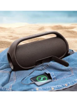 Tronsmart Bang wasserdichter kabelloser Bluetooth-Lautsprecher 60W in Schwarz