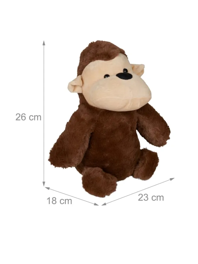Türstopper "Affe" in Braun