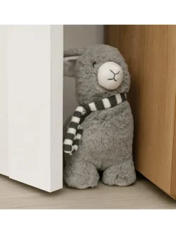 Türstopper "Alpaka" in Grau - (B)12 x (H)28 x (T)27 cm