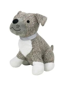 Türstopper "Dog scarf" in Grau