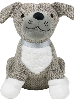 Türstopper "Dog scarf" in Grau
