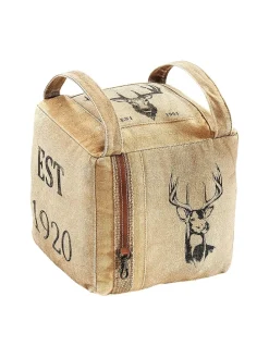 Türstopper HIRSCHBLOCK in Braun