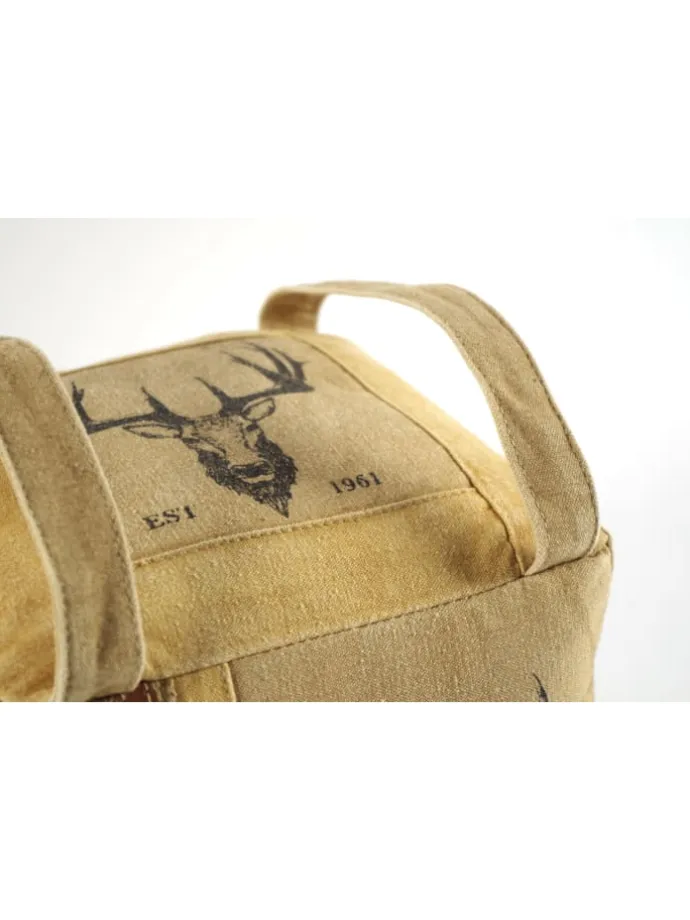 Türstopper HIRSCHBLOCK in Braun