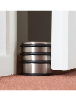 Türstopper in Bronze/ Schwarz - (H)7,5 x Ø 7 cm