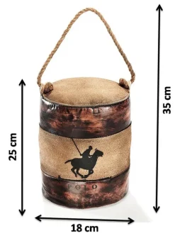 Türstopper RUSTIKAL in Braun