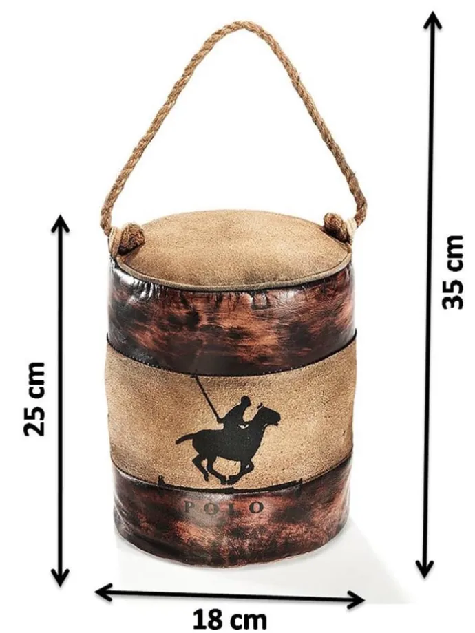 Türstopper RUSTIKAL in Braun