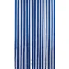 Türvorhang in Blau/ Weiß - (L)200 x (B)90 cm