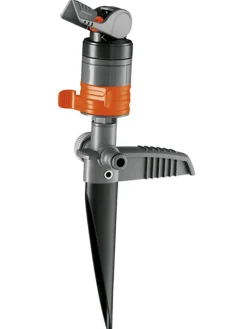 Turbinenregner in Grau/ Orange