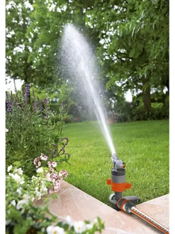 Turbinenregner in Grau/ Orange