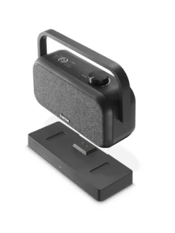 TV-Lautsprecher Bluetooth, Stereo, Schwarz in schwarz-grau