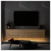 TV-Regal in Natur - (B)160 x (H)35 x (T)32 cm