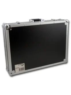 Universal Transportkoffer Schutzkoffer mit Schaumstoff in schwarz