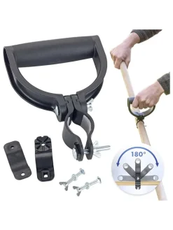 Universal-Griff in Schwarz - (B)12,5 cm