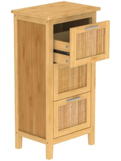 Unterschrank in Hellbraun - (B)42 x (H)82 x (T)30 cm