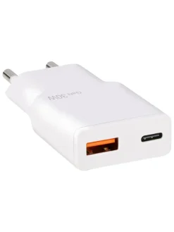 USB A-C-Adapter in Weiß