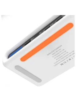 USB 4-in-1 Multifunktions-Schnellladestation in Weiß