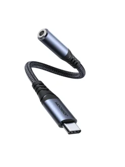USB-C DAC-Adapter auf 3,5-mm-Miniklinke Schwarz