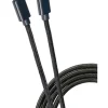 USB-C to Lightning-Kabel in Schwarz - (L)200 cm