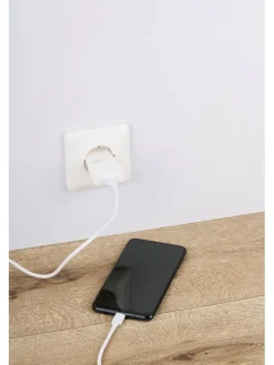 USB-C-Adapter in Weiß