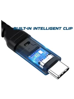 USB-C-Kabel in Schwarz - (L)1 m