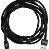 USBC-Lightning-Kabel in Schwarz - (L)185 cm