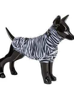 UV&Bug-Hundeshirt in Schwarz-Weiß