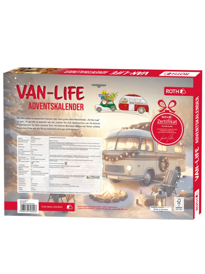 Van-Life-Adventskalender in Beige