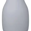 Vase "Colora" in Hellgrau - (H)20 x Ø 14 cm