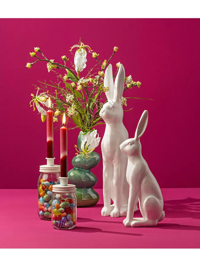 Vase in Grün - (B)13 x (H)28 x (T)9 cm