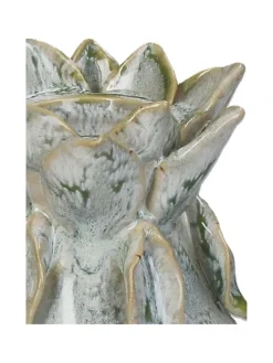 Vase in Grün - (H)15 x Ø 11,5 cm