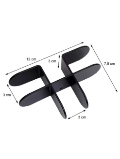 Verbindungsstück für Akustik-Trennwand G77, Für 4 Wände