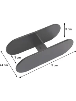 Verbindungsstück für Akustik-Trennwand G77, Für 2 Wände