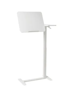 Verstellbarer Laptopständer SCHOLA in Weiß - (W) 70 x (H) 76 x (L) 40 cm
