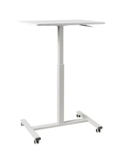 Verstellbarer Laptopständer ACADEMIA in Weiß - (W) 65 x (H) 73 x (L) 48 cm