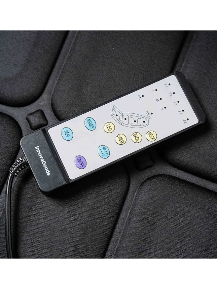 Vibrations-Massagematratze "Vhemat" in Schwarz