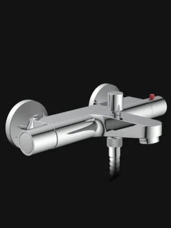 VICO Thermostat Wannenfüllarmatur, Chrom