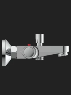 VICO Thermostat Wannenfüllarmatur, Chrom