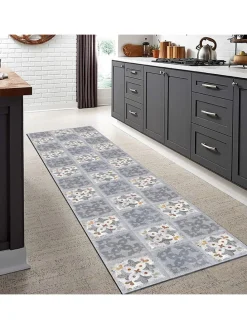 Vinyl-Teppich in Grau