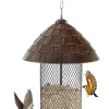 Vogelfutterhaus in Braun