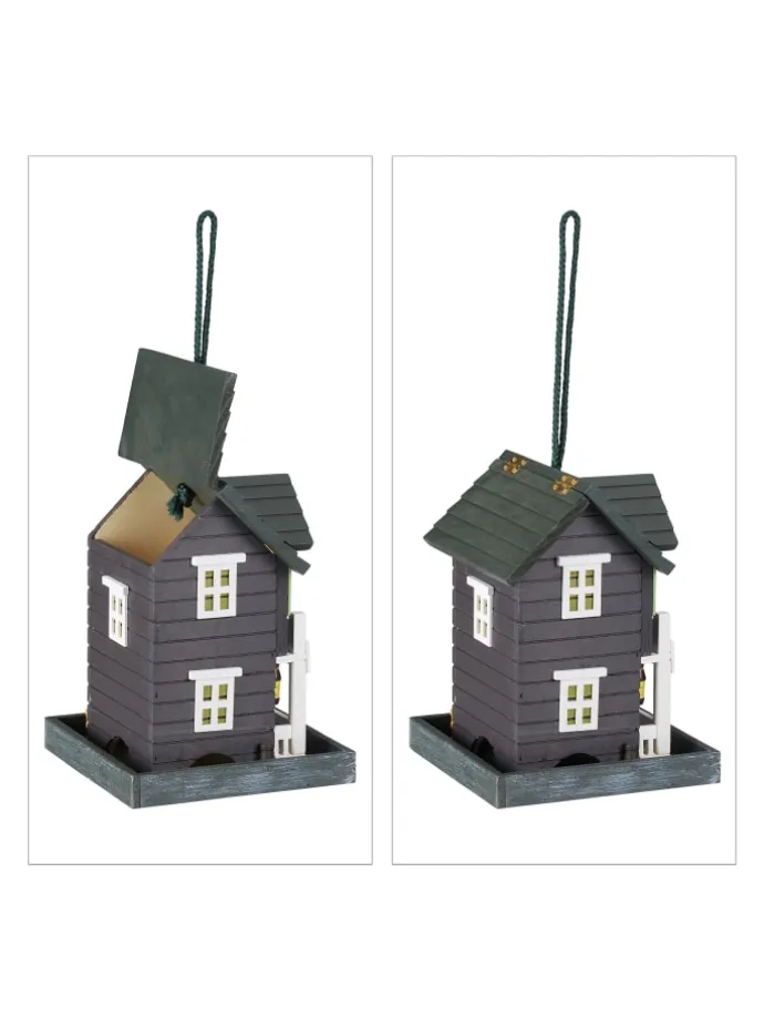 Vogelfutterhaus in Bunt