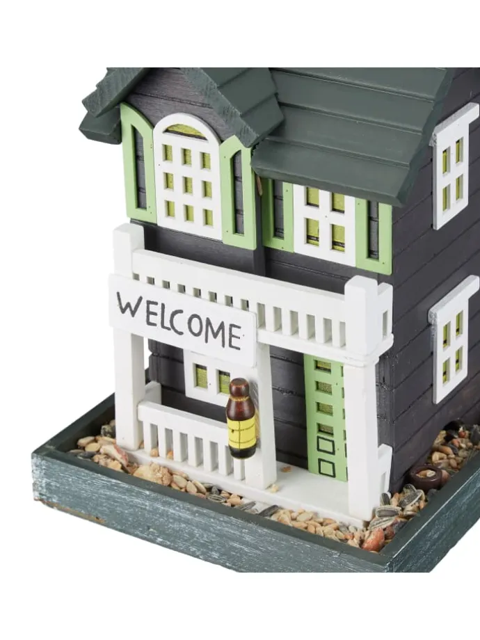 Vogelfutterhaus in Bunt