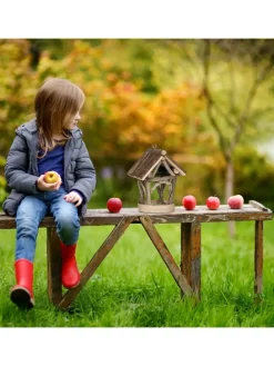 Vogelfutterhaus in Natur
