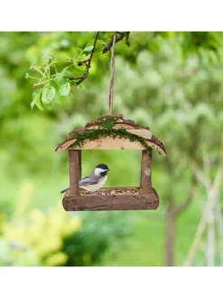 Vogelfutterhaus in Natur
