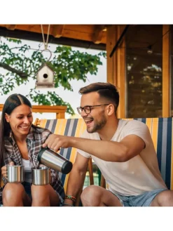 Vogelhaus in Natur - (B)18x (H)32 x (T)14,5 cm