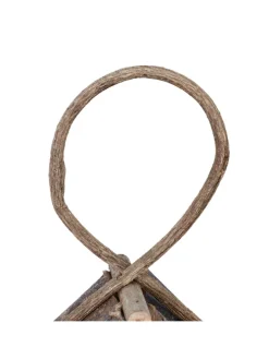 Vogelhaus in Natur - (B)18x (H)32 x (T)14,5 cm