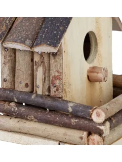 Vogelhaus in Natur - (B)18x (H)32 x (T)14,5 cm
