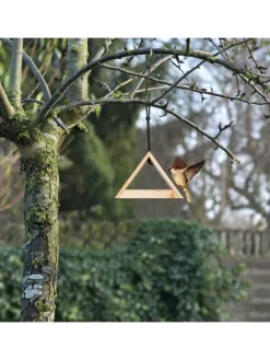 Vogelhaus in Natur - (B)23,5x (H)16 x (T)12 cm