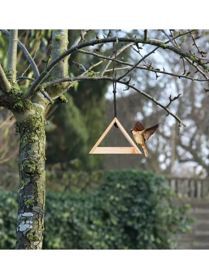 Vogelhaus in Natur - (B)23,5x (H)16 x (T)12 cm