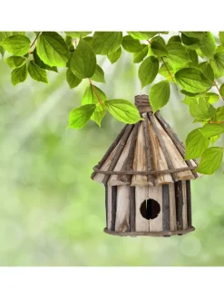 Vogelhaus Nistkasten in Natur